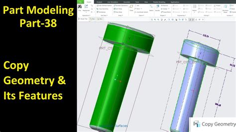 copy geometry creo assembly.